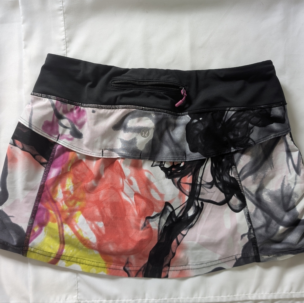 Lululemon Rare Unicorn Tears Skirt Women's 4 Small skort rival running *As Is* - Picture 2 of 16